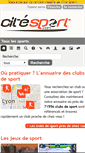 Mobile Screenshot of citesport.com